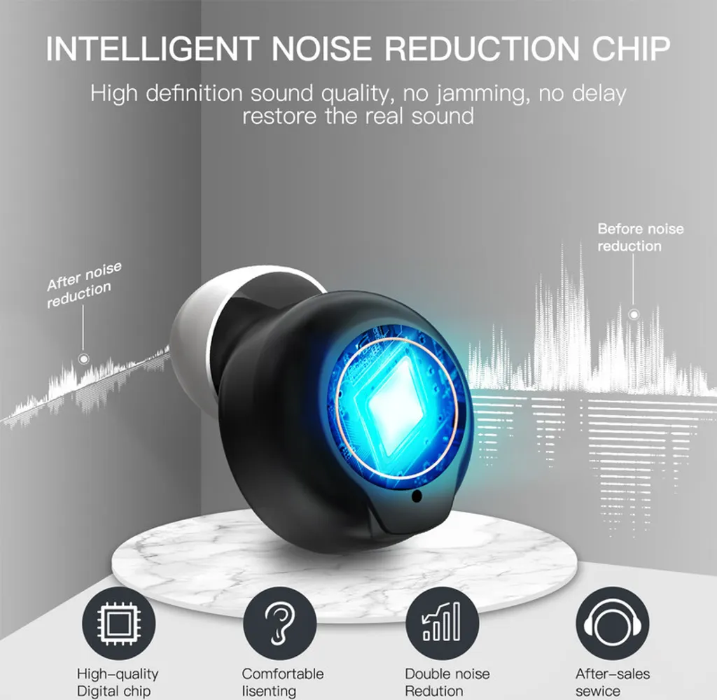 Amplificateur de son rechargeable pour seniors avec écran tactile - 4