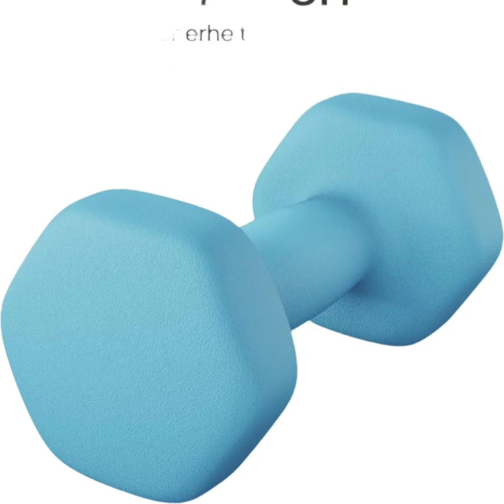 Haltères de Fitness 2kg en Néoprène - Paire de Poids de Musculation Rootz