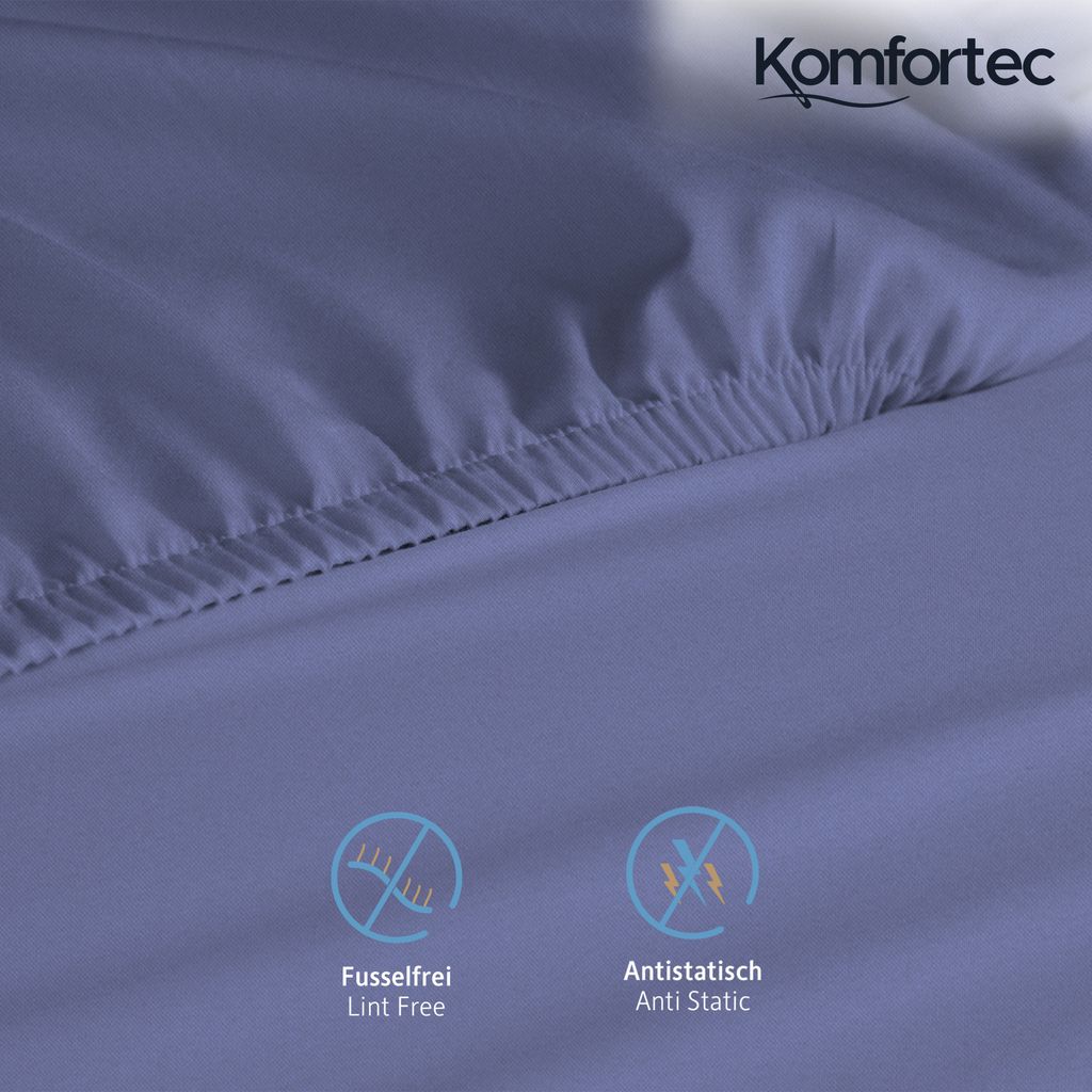 Komfortec Spannbettlaken 160x200 cm, Bettlaken Produktbild 5
