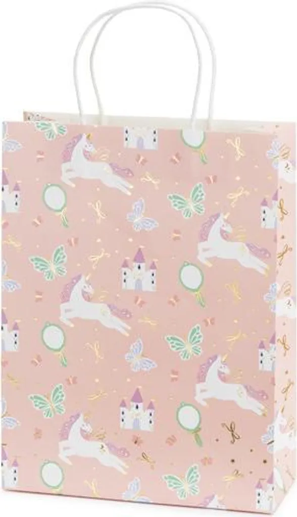 Busta Regalo Magica Unicorno 24x32cm - Ideale per Compleanni e Eventi