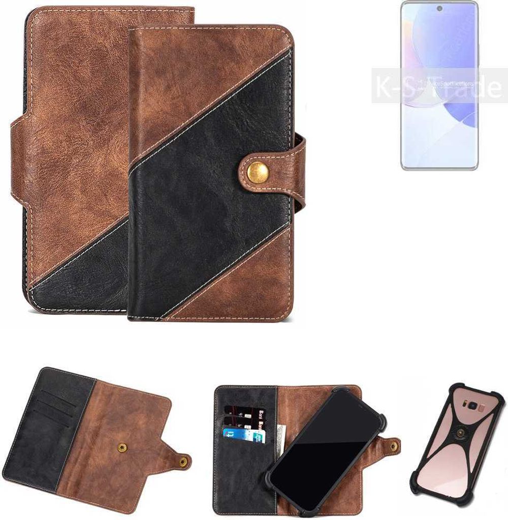 K-S-Trade Handyhülle Schutzhülle Bookstyle Case kompatibel mit Huawei nova 9 Klapphülle Cover Hülle Schutztasche 1x