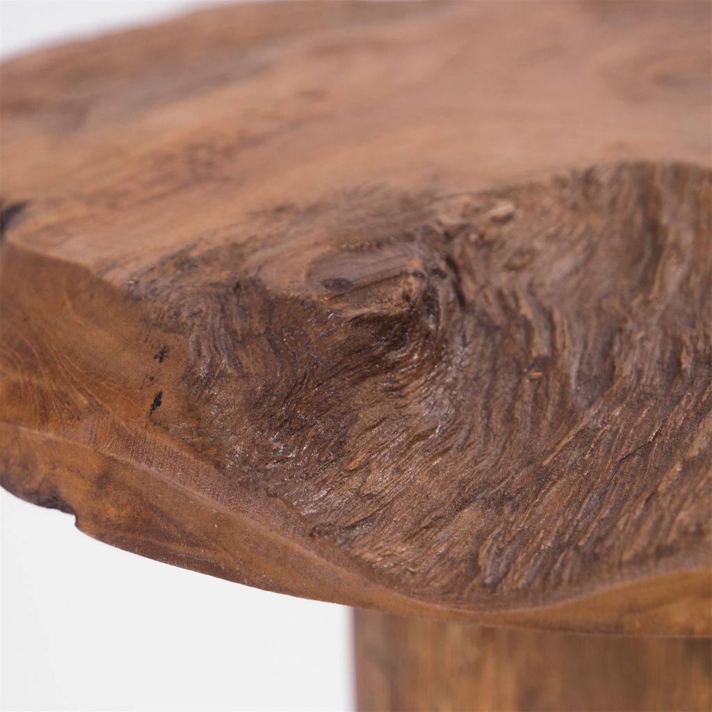 BAUMSTAMM HOCKER | teakové drevo, 47 cm | kvetinová Obrázok produktu 5