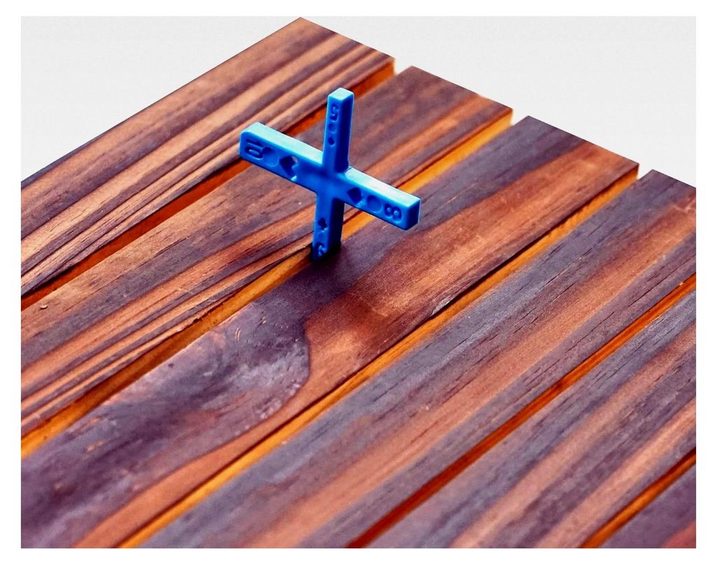 Abstandshalter für Terrassendielen, blaue Farbe, 4 Größen, 5 mm, 6 mm, 8 mm, 10 mm, roter Wandabstandshalter, Fliesenabstandshalter, 50 Stück p...