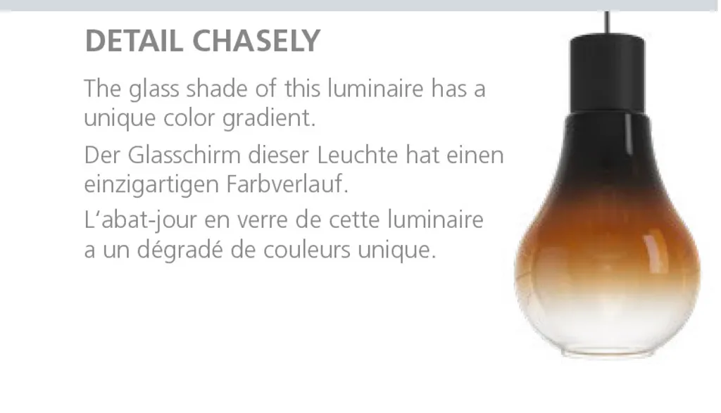 Eglo CHASELY 43129: Lampada Sospensione Vintage Vetro Fumè e Acciaio - 6
