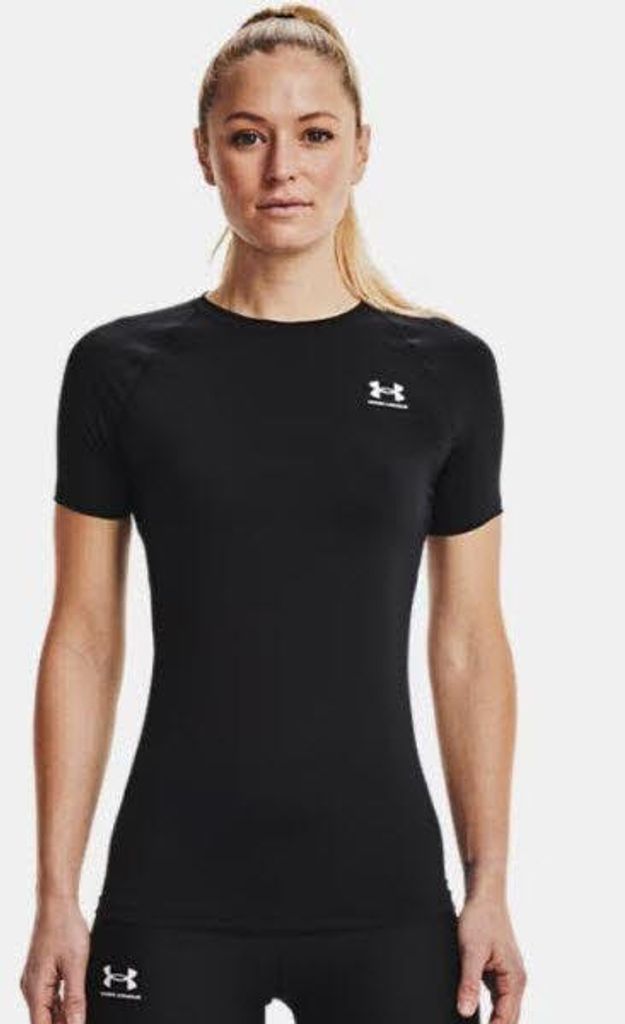 Under Armour HeatGear Authentics Compression T-Shirt, Größe:XXL