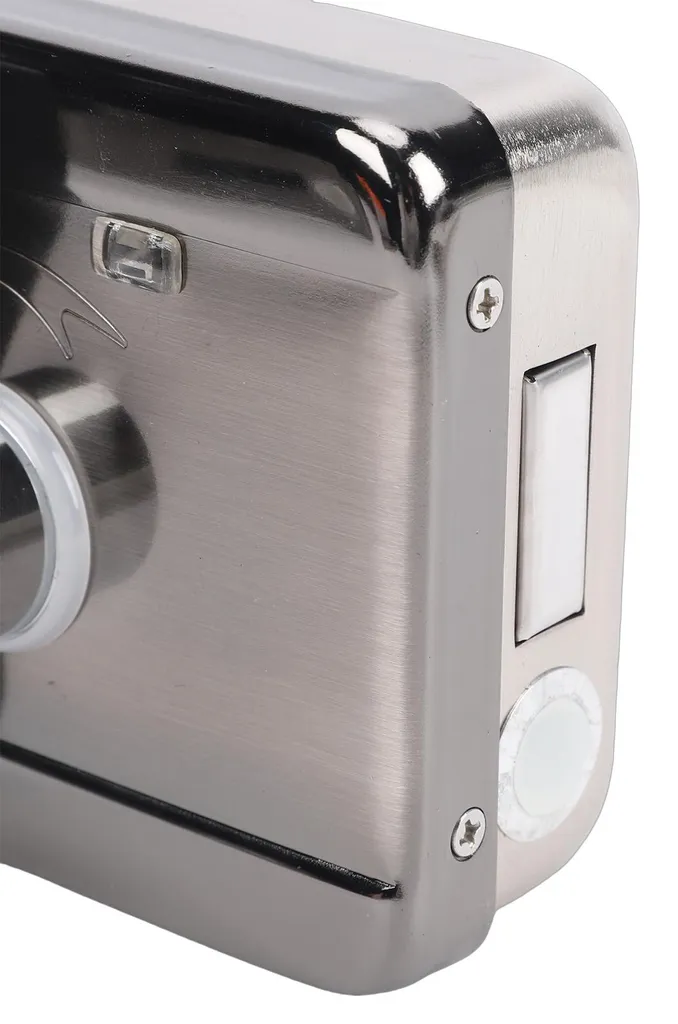 Serrure intelligente double face avec lecteur d'empreinte digitale