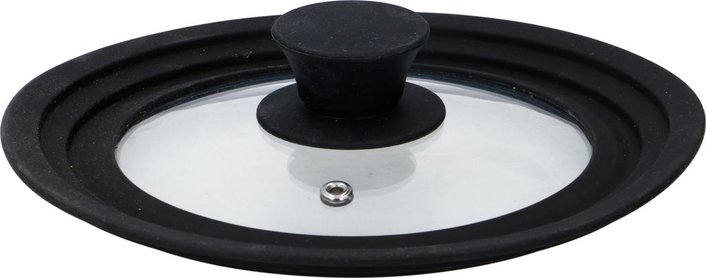 Alpina Pfannendeckel Glas mit Silikonrand universal 16-20 Produktbild 