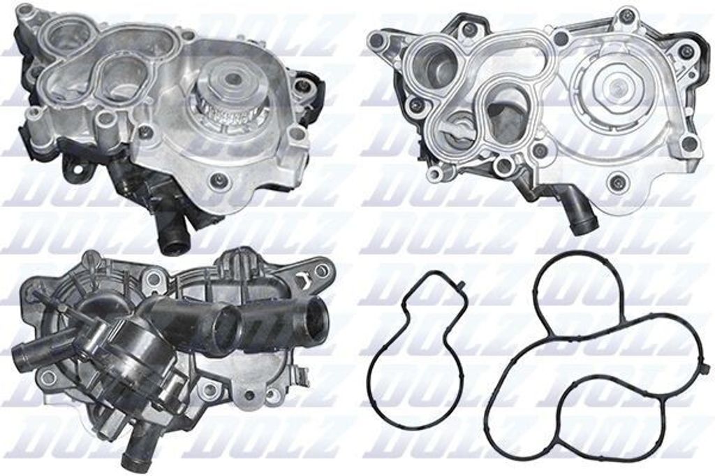 DOLZ Kühlmittelpumpe Wasserpumpe für VW Golf VII Schrägheck (5G1, BQ1, BE1, BE2) A247