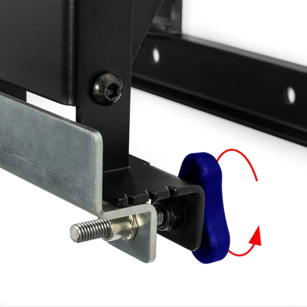 Support Mural Vidéo B-Tech Slimline Soft-Open VESA 600x400 Micro-Réglage