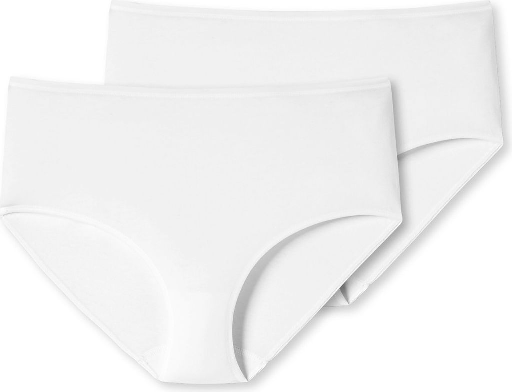 Schiesser Damen Midi-Slips 2er Pack Organic Baumwolle 95/5 Produktbild 