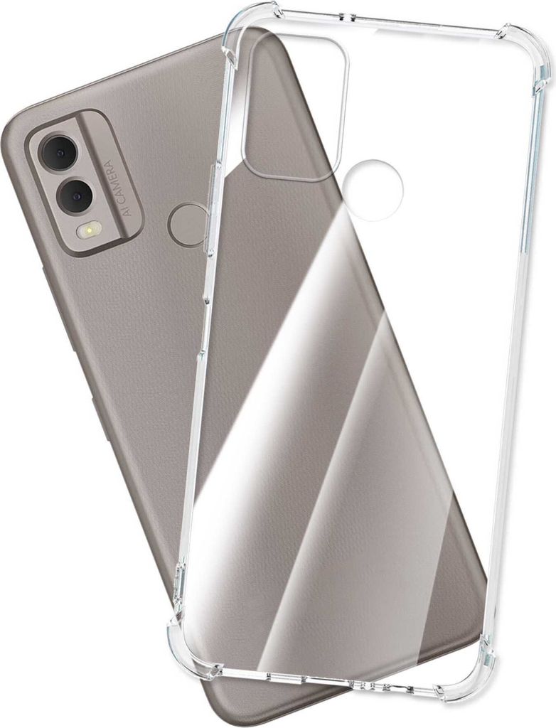 TPU Hülle Clear Armor Soft Case für Nokia C22 4G (6.5'') - Produktbild 