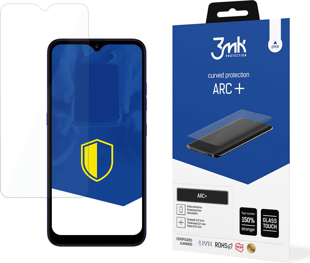 3mk Display Schutzfolie ARC+ für LG K22 0,17mm Self-Heal