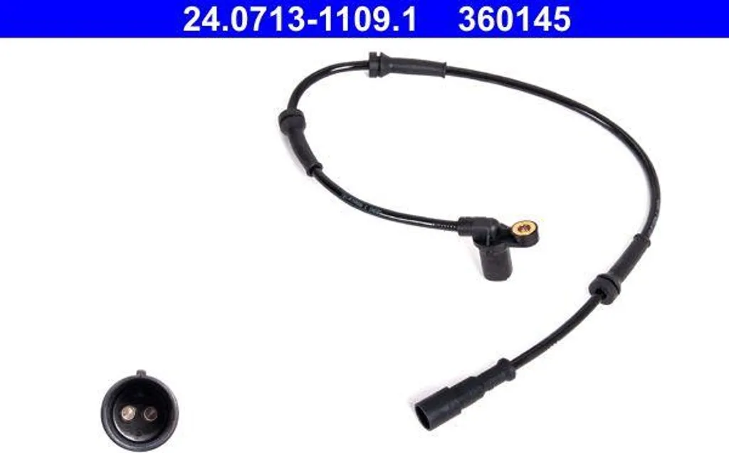 Capteur de vitesse de roue ATE 24.0713-1109.1 pour Megane OE 7700429113