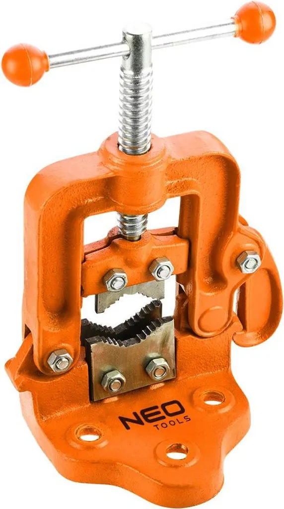 Étau pour tuyaux NEO TOOLS 10-60 mm - Serrage robuste pour tubes en acier
