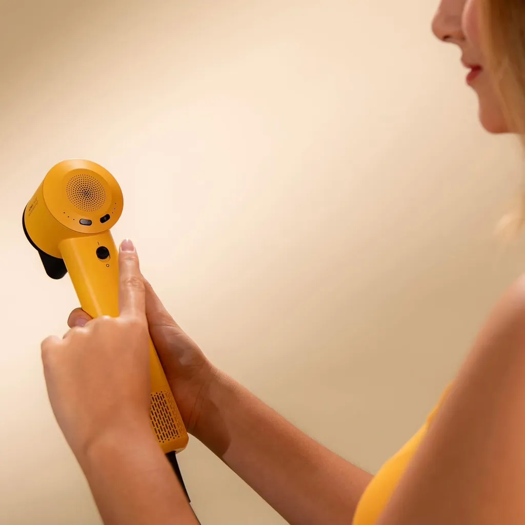Sèche-Cheveux Cecotec RockStar Style 1500W Jaune spécial Brushing - 10