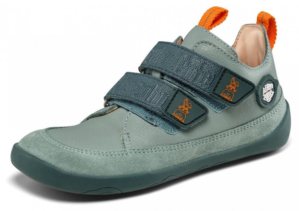 Affenzahn Buddy Hase Klettschuh Grün Produktbild 