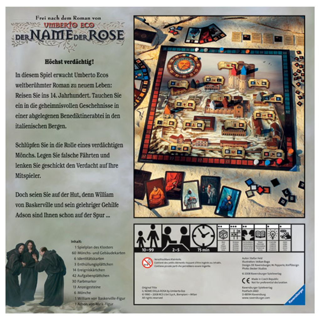 Ravensburger 26487 - Der Name der Rose