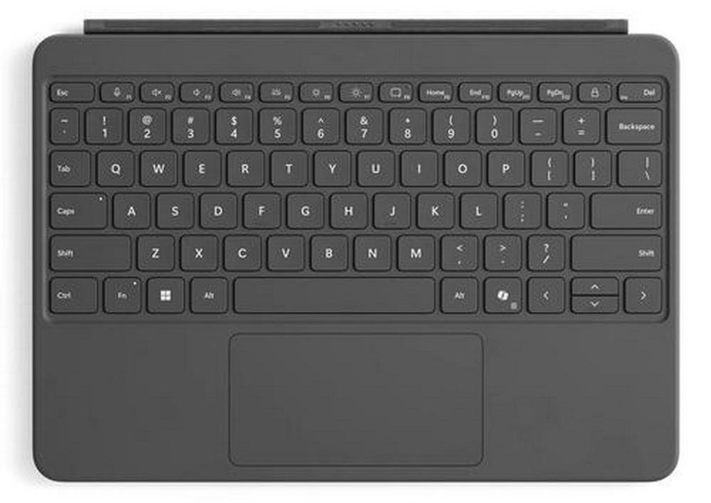 Microsoft Surface Pro 12-inch Keyboard - Slate, AZERTY, Französisch, Touchpad, Mechanischer Switch, Microsoft, Surface Pro 12-inch