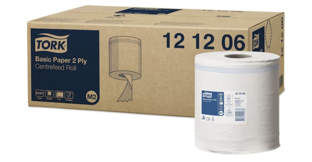 Tork Rouleau d'essuie-mains M2 121206 160mx20cm 2 plis ws 6 Image du produit 