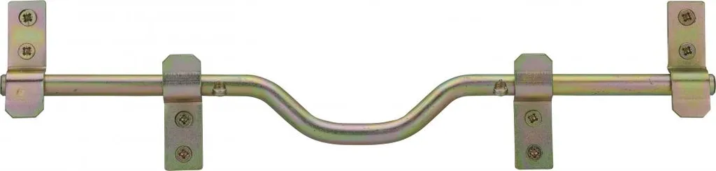 Barre de sécurité acier zingué Ø14mm, protection volet bois Thirard