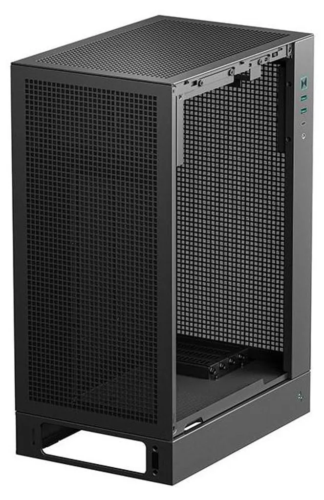 Boîtier PC Compact DeepCool CH170 PLUS Noir pour Setup Gaming et Bureau