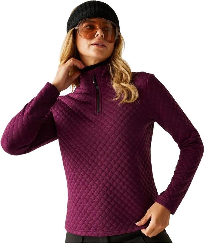 Dare2b Glamorize Iii Fleece Mit Halbem Reißverschluss Lila 38 Frau Lila 38