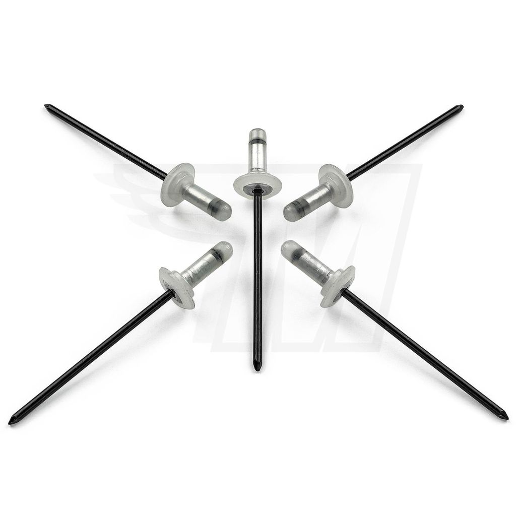 20x Blind Niet 4 x 12,7 mm für Toyota Zierleiste Windschutzscheibe | 75547-51021