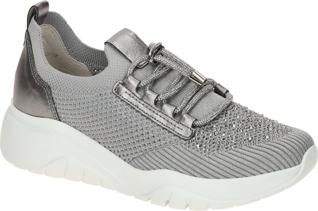 Gabor 63.455 Damenschuhe - sportliche Slipper - Halbschuhe grau Freizeit NEU