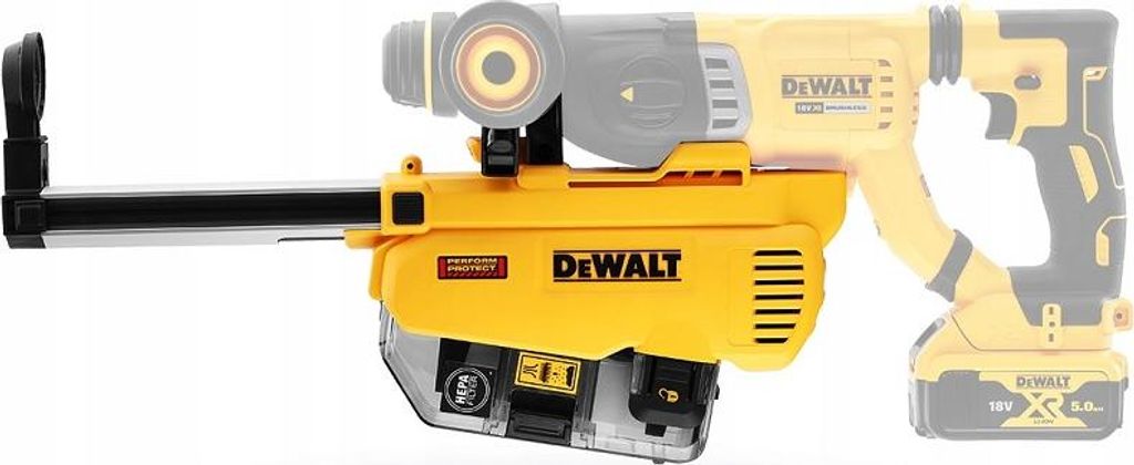 DeWALT DWH205DH-XJ, Trocken, Schwarz, Gelb, 1,6 kg Produktbild 