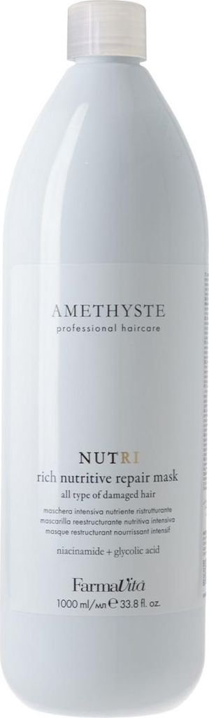 Farmavita Amethyst nährstoffreiche, nährstoffreiche Reparaturmaske 1000 ml
