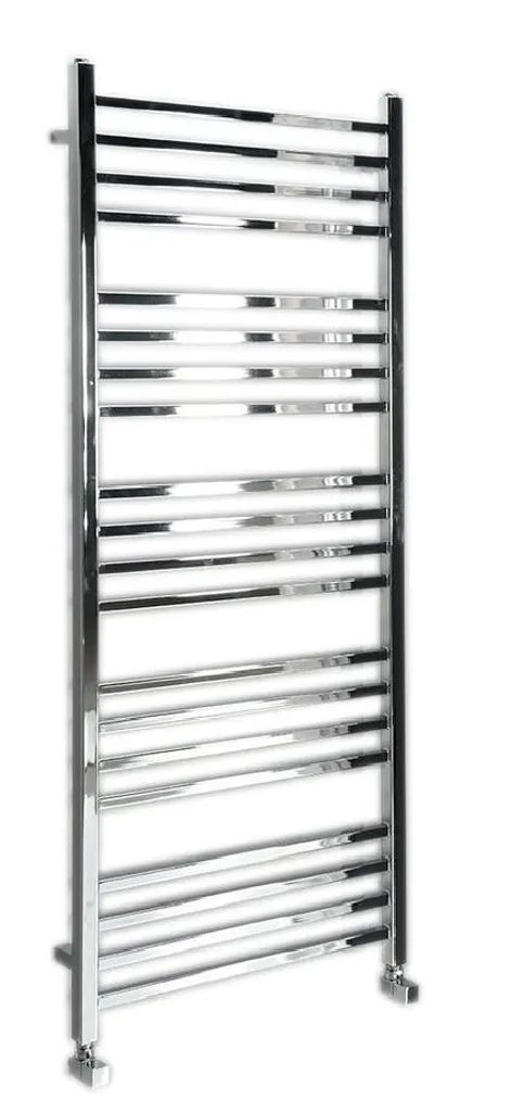 Sèche-serviette eau chaude 600x1530 chromé Sapho Metro 497W vertical