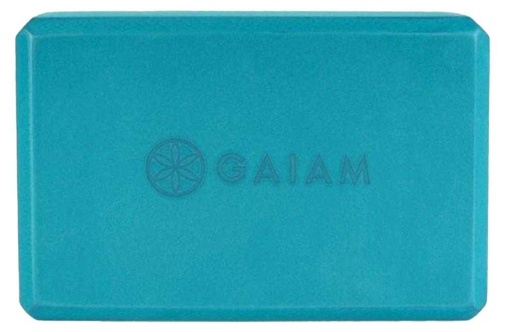 Gaiam - Yoga-Block, Logo PP7737 (Einheitsgröße) (Lebendiges Blau)