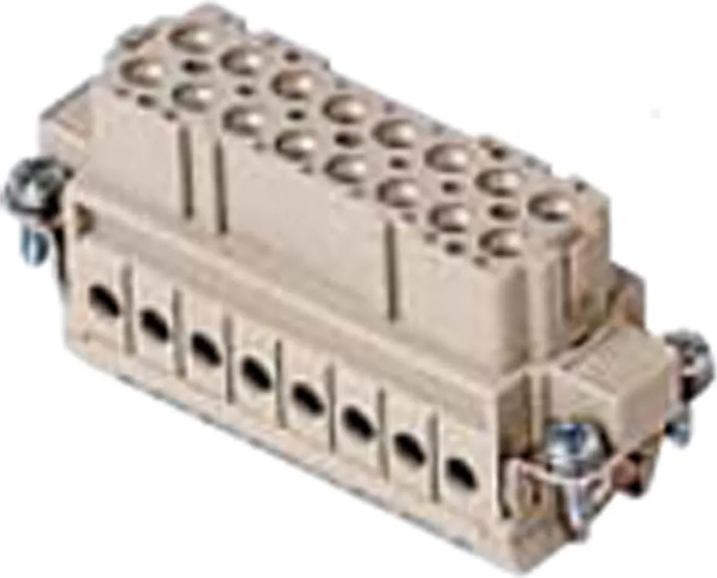 Connecteur 16 pôles CDCF 16 ILME à sertir 16A 250V haute densité