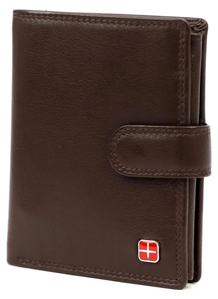 Portefeuille Albatross greg52540 en cuir noir élégant pour homme