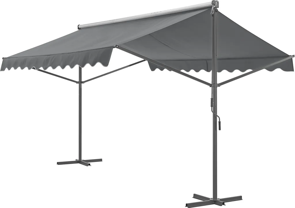 Store autoportant sans fixation murale 600x300cm abri jardin efficace