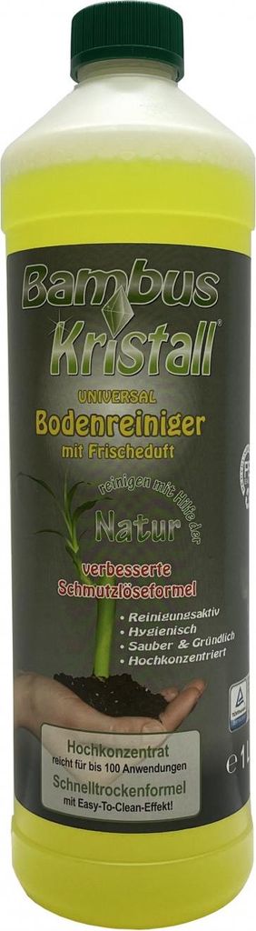 Bambus-Kristall Bodenreiniger 1000ml - mit Produktbild 