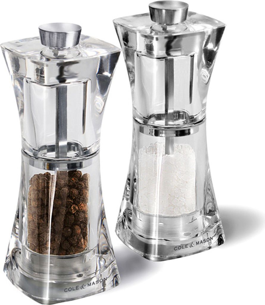 Cole & Mason Crystal Salz- und Pfeffermühle Geschenkset, Produktbild 
