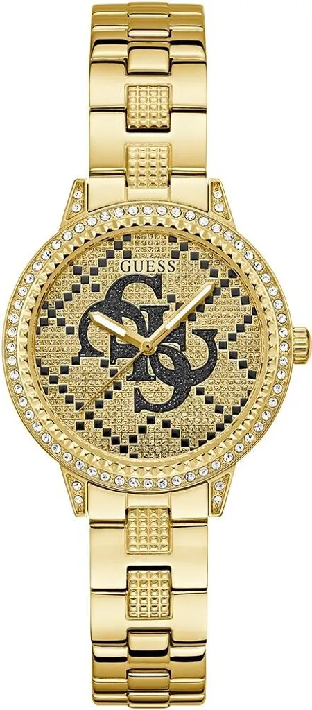 Montre Guess Femme G LACE Doré en Acier - Montre de Luxe Tendance