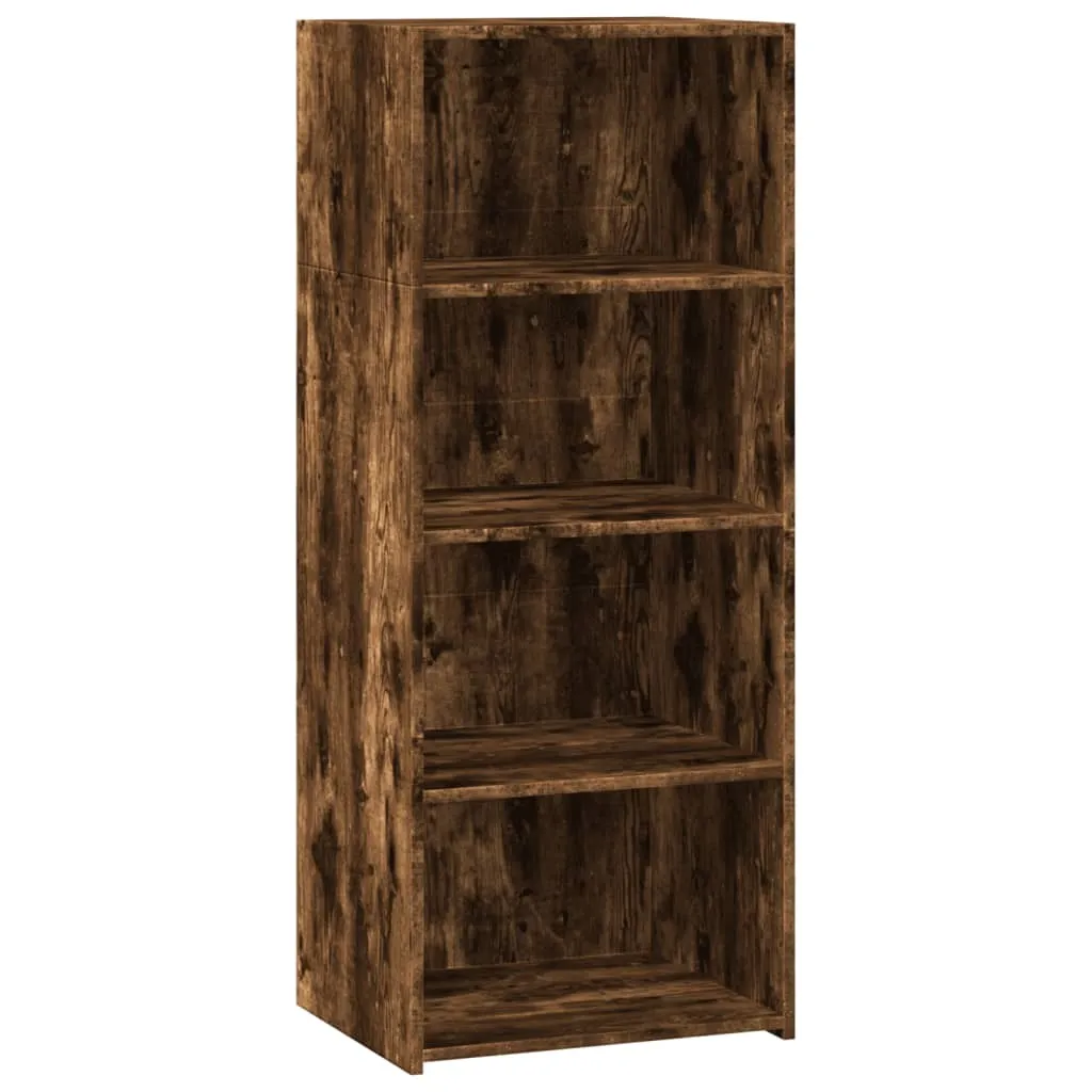 Mobile Credenza SYFAX Rovere Fumo 50x41x124 | Design Moderno Multistrato