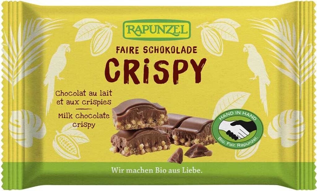 Chocolat au lait - Crispy 100g Image du produit 