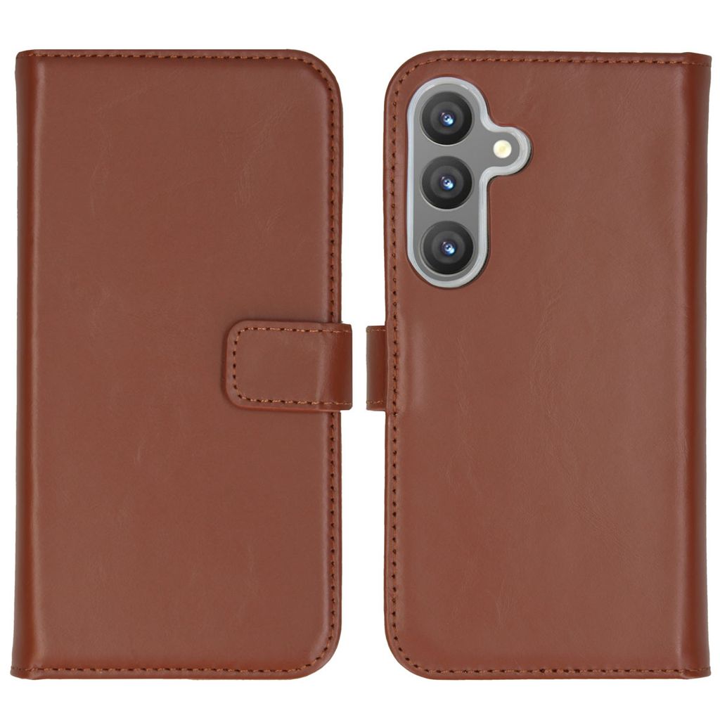 Selencia Custodia a libro in vera pelle Samsung Galaxy S24 Immagine del prodotto 