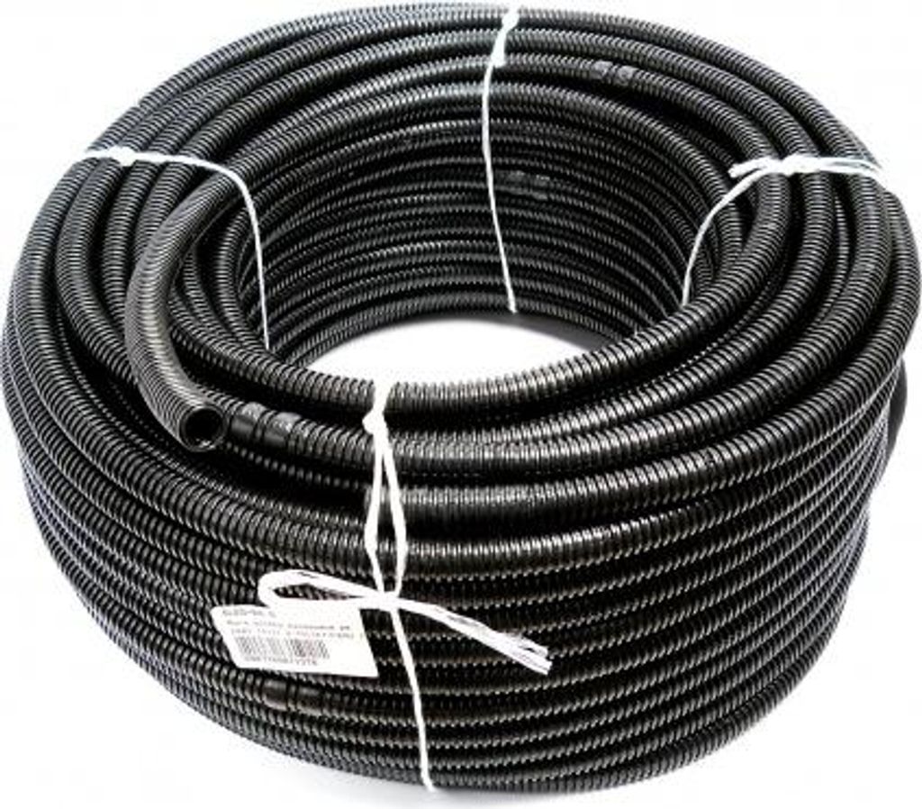 Kfz-Wellrohr, ganz schwarz, 10mm / 7mm, 04.1, 1 Stk. = 1 m