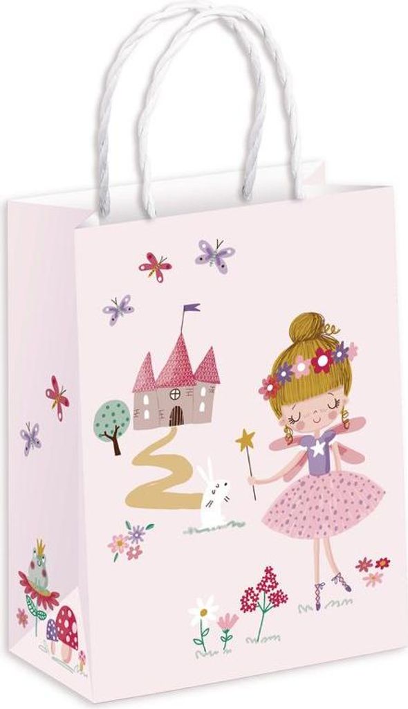 Geschenktüte L kleine Fee 33,5x26cm