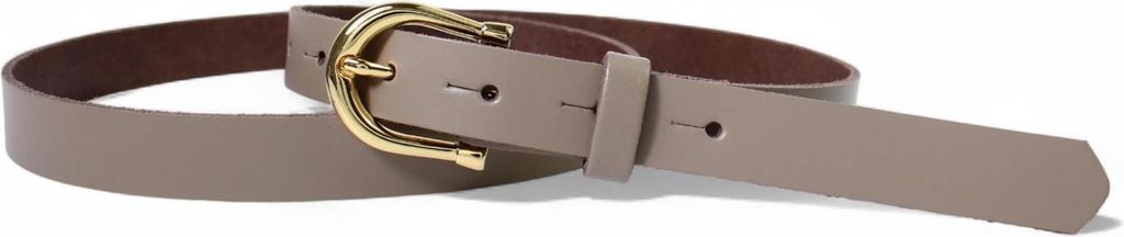 FRONHOFER schmaler Damengürtel 2,2 cm mit vergoldeter Hufeisen Gürtelschnalle