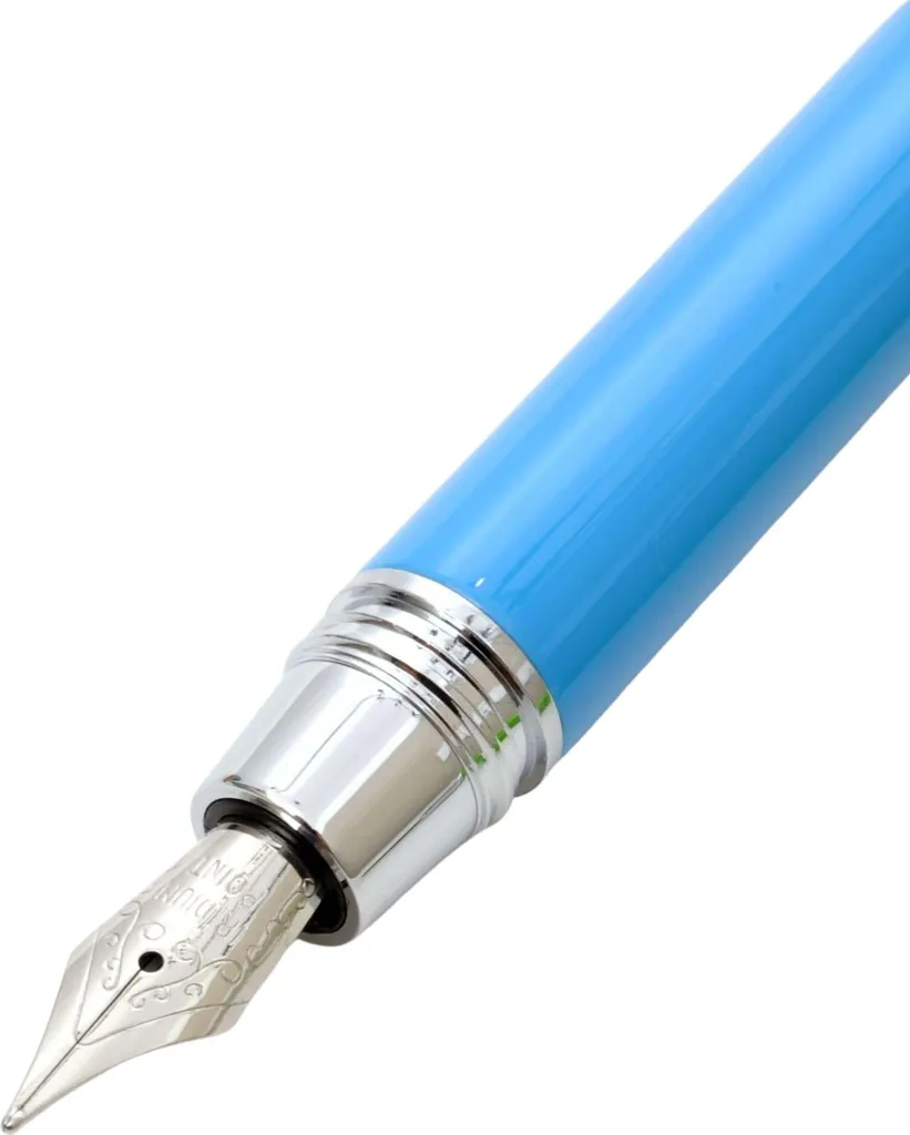 Stylo Short Classic Spalding & Bros 170130 Bleu Ciel Format de Poche