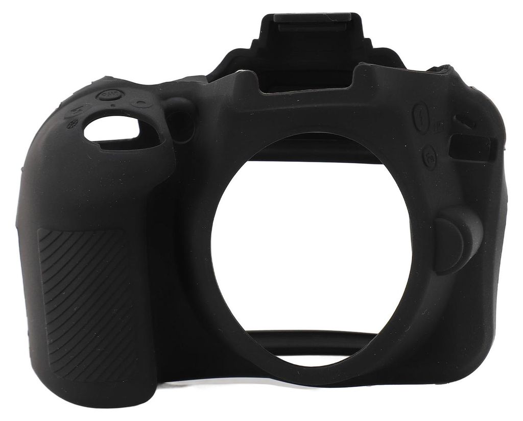 Silikon-Kameratasche für D3300 3400, Schutzgehäuse, leichte Schutzhülle, Schwarz