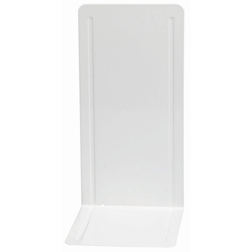 MAUL Buchstütze Stahl 14 x 12 x 24 cm weiß Produktbild 
