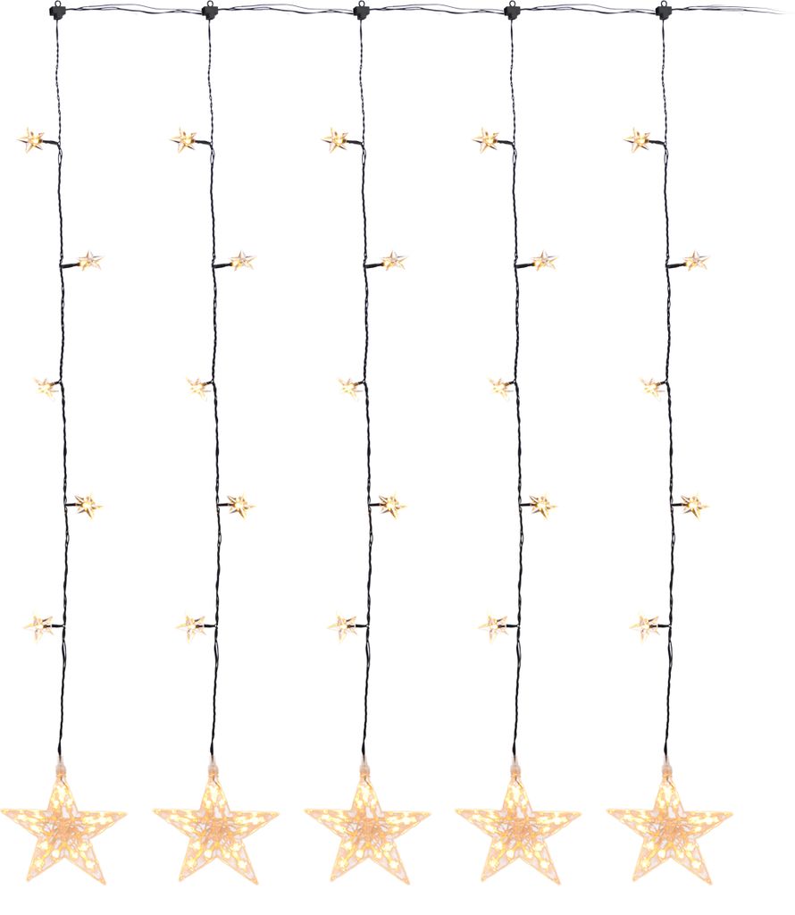 Tenda stellare a LED con 100 LED bianchi caldi Immagine del prodotto 