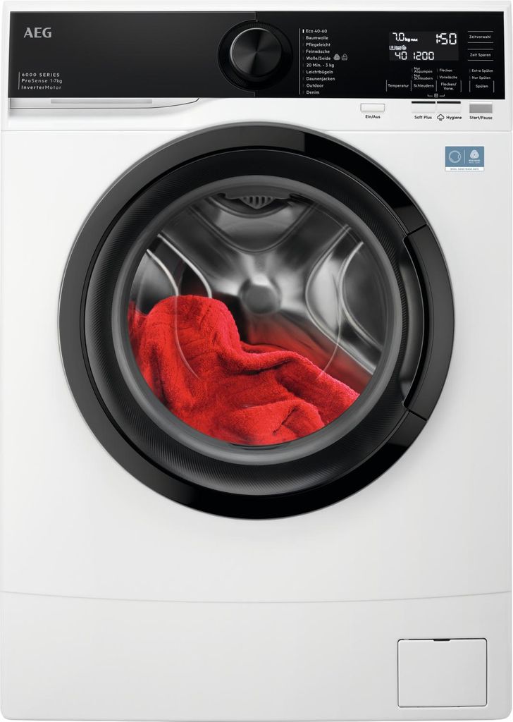AEG LSR6FA75470 Waschmaschine Slim 7 kg, Tiefe 49cm, Serie 6000 914343186