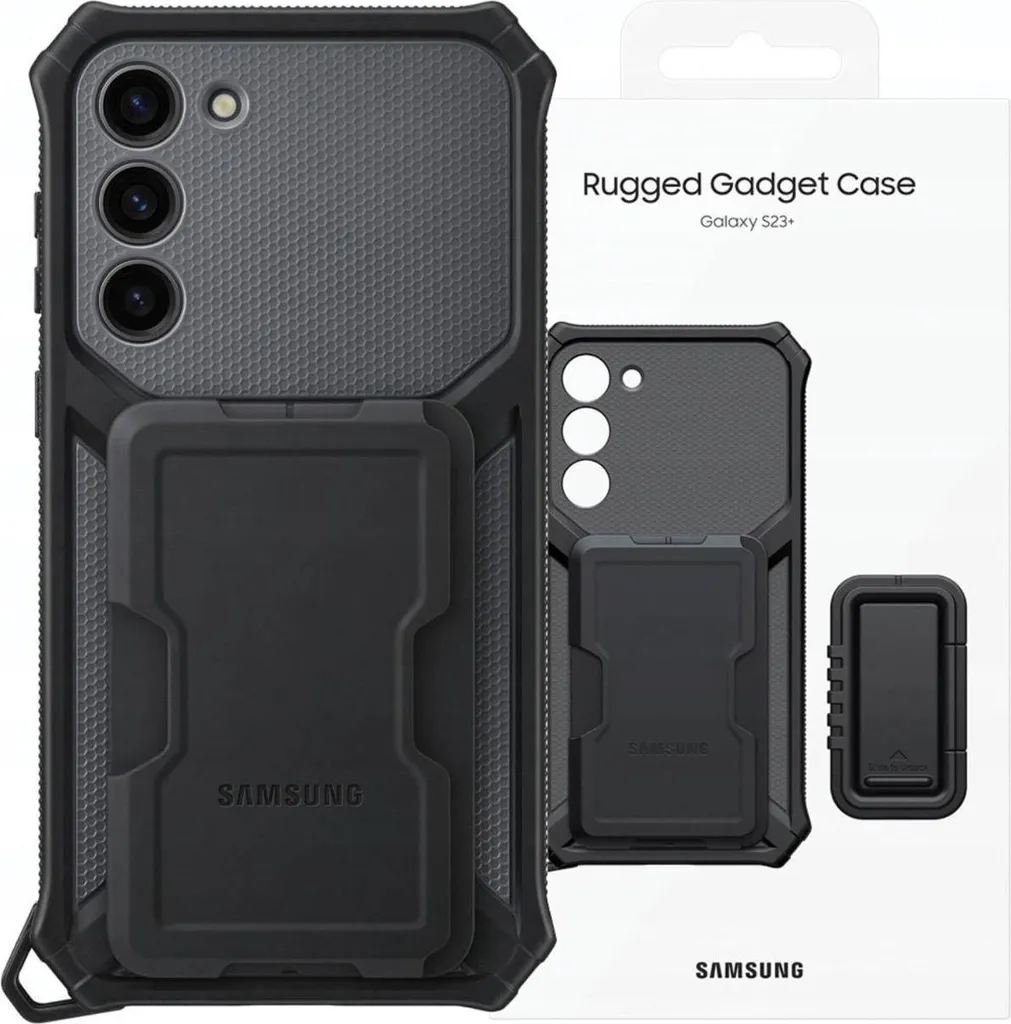 Samsung EF-RS916CBEGWW Cover Nera S23 Plus | Massima Tenuta e Grip